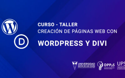 Curso – Taller de Creación de Páginas Web con WordPress y Divi